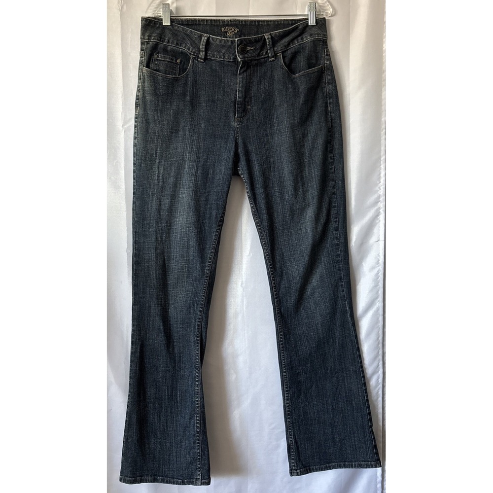 Vtg Riders by Lee 12M Blue Bootcut Jeans High Rise Women's Casual‎ Fit